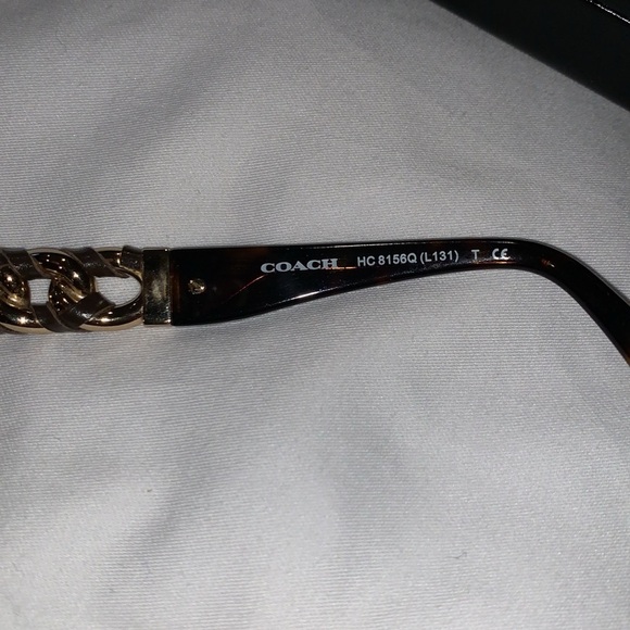 Gently Loved Prescription Sunglasses by Coach - Picture 5 of 7